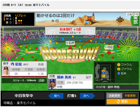 【朗報】中日 Ｗバヤシが躍動！岡林勇希3ランHR＆上林誠知ソロHR！！！