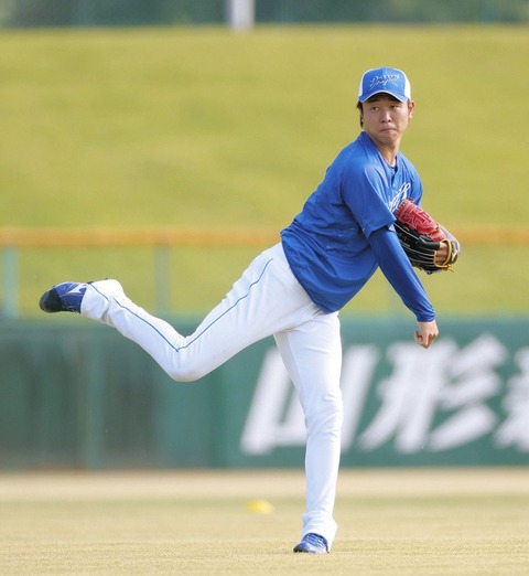 高橋宏斗、初めての福島県営あづま球場に「自分がやることだけに集中」
