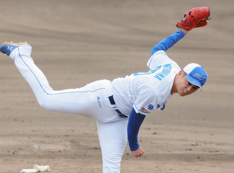 【中日】松山晋也、MLB公式球でのシート打撃は3人10球ピシャリ！