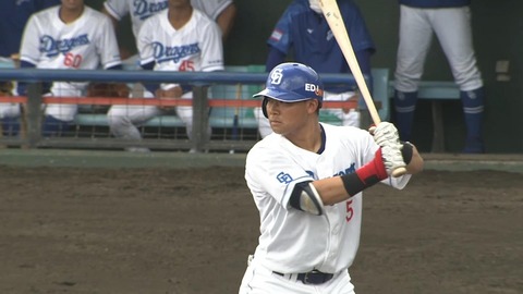 村松開人　OP戦初勝利に導いた！2番ショートスタメンで活躍！！！