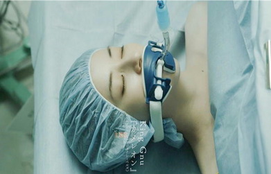 眠っている猫田