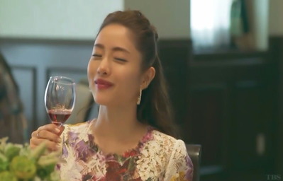 41ワインを飲んだご満悦の仮名子