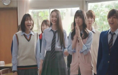 79喜ぶ結衣たち