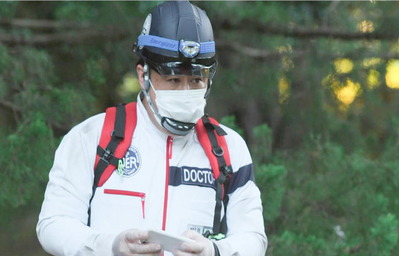 愕然とする冬木