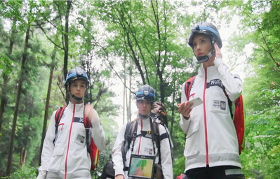 児童発見の情報が入る