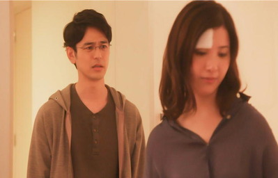 誰かに背中を押されました