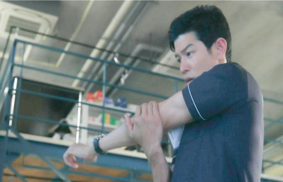 刃物で切られた模様