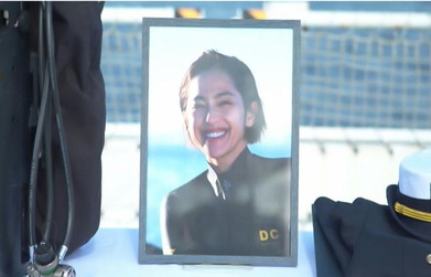 隆子の遺影と遺品