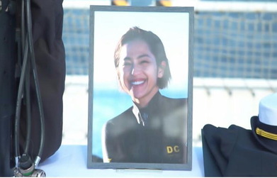 遺影の中で微笑む隆子