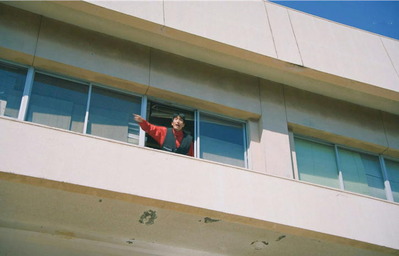 おーい、裏に回れ