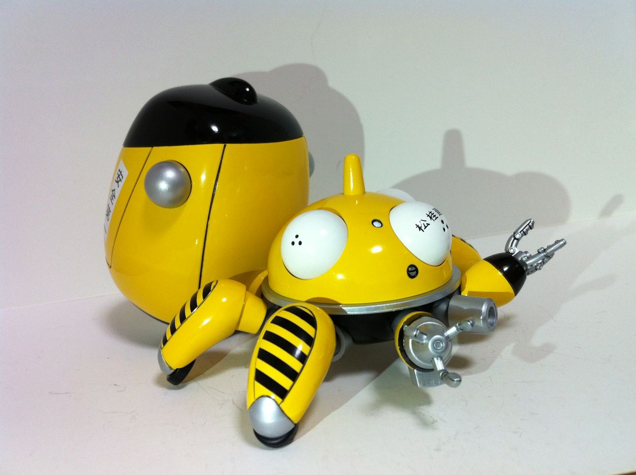 レビュー Gsc ねんどろいど 攻殻機動隊 S A C タチコマンズ イエロー どら太とフィギュアの部屋 レビュー Gsc ねんどろいど 攻殻機動隊 S A C タチコマンズ イエロー どら太とフィギュアの部屋