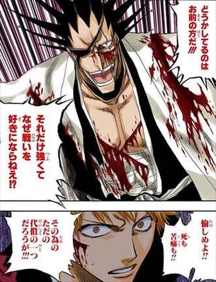BLEACH13巻 更木剣八 黒崎一護