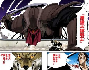 BLEACH17巻 狛村左陣 黒縄天譴明王