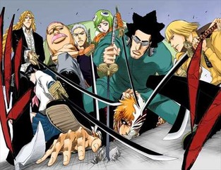 BLEACH25巻 見開きページの使い方