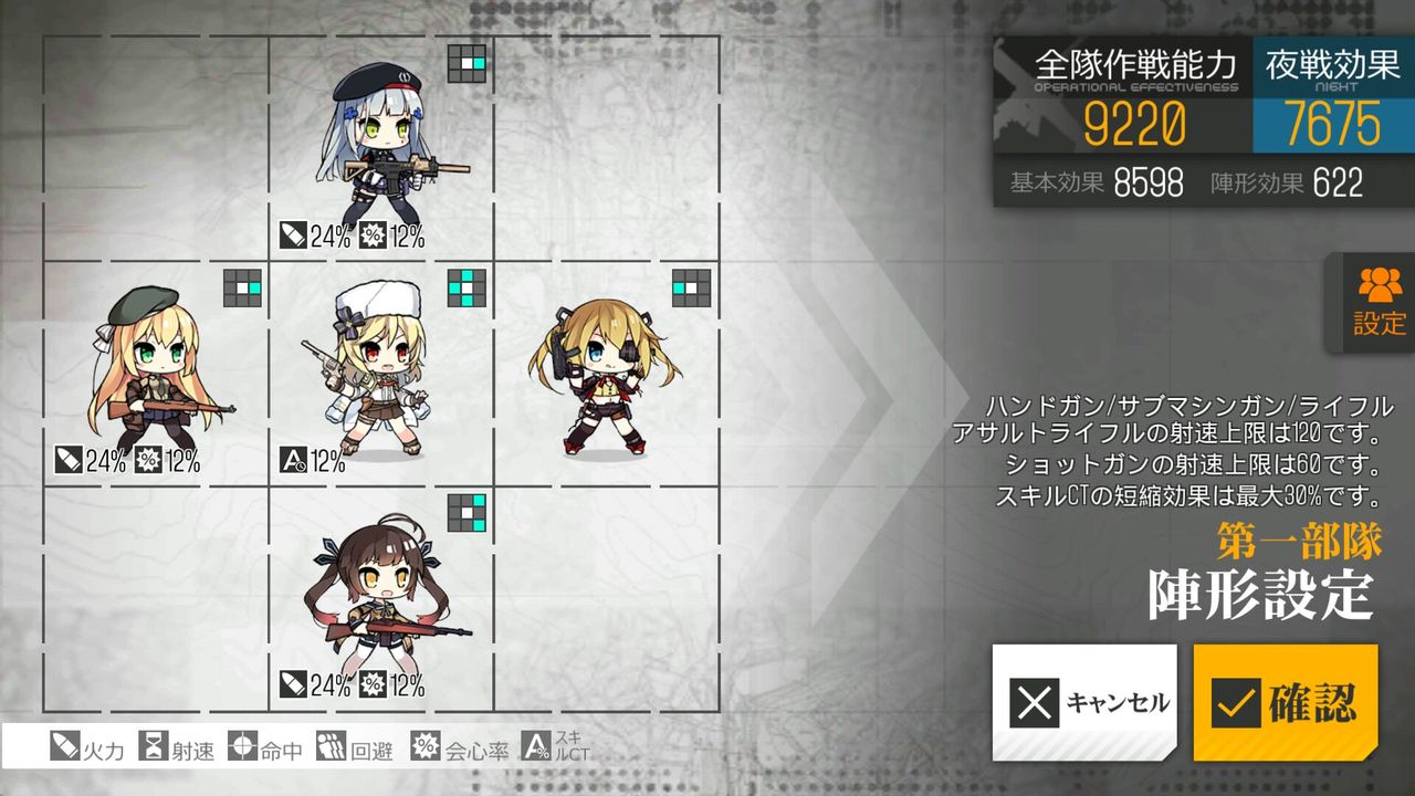 ドルフロ 夜戦支援編成って主に３タイプに分かれると考えていいのか ドールズフロントライン攻略まとめ