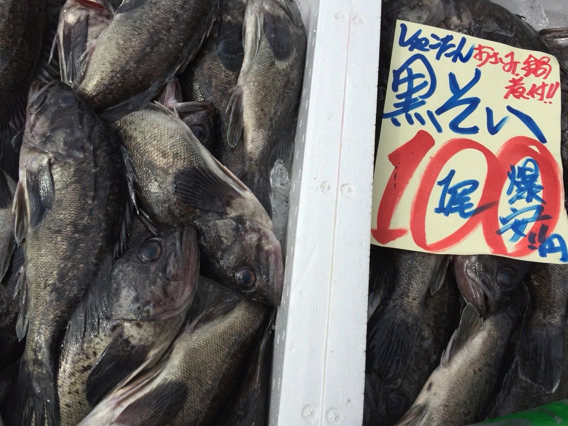 爆安の殿堂 道産魚工房 3月10日 木曜日 爆安 おさかな 積丹産お刺身煮付黒そい1尾100円 フライ 煮付生ほっけ1尾150円 色々あります 札幌市道産魚工房どさんこ 爆安 鮮魚 青果販売 爆安の殿堂 道産魚工房 どさんここうぼう 札幌市北区北24条西17丁目3 3 新川通 爆安の殿堂 道産魚工房 3月10日 木曜日 爆安 おさかな 積丹産お刺身煮付黒そい1尾100円 フライ 煮付生ほっけ1尾150円 色々あります 札幌市道産魚工房どさんこ 爆安 鮮魚 青果販売 爆安の殿堂 道産魚工房 どさんここうぼう 札幌市北区北24条西17丁目3 3 新川通
