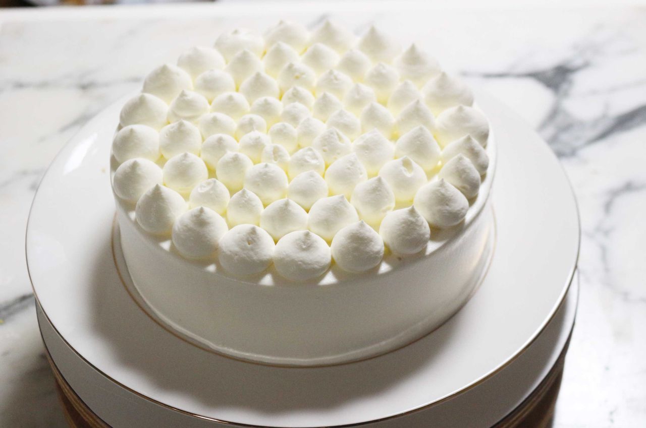 ドラゴンクエストから スライムケーキ 作製日記 洋菓子研究所 お菓子教室 ドシラソ