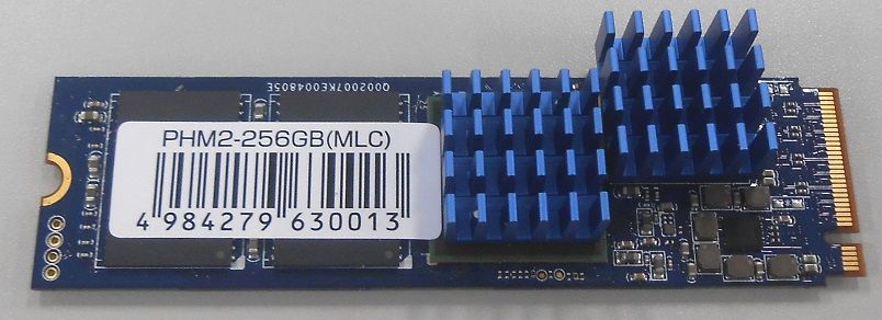 Phison製M.2 SSD「PHM2-256GB」の速度と温度を確認 : ドスパラ - 製品 