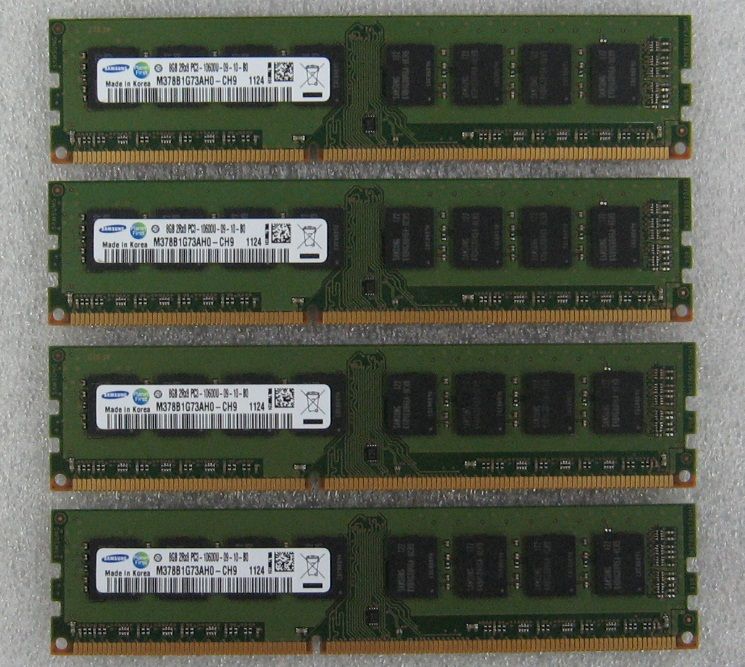 Samsung 8GB M393A1G40DB0 DDR4 SDRAM×4枚