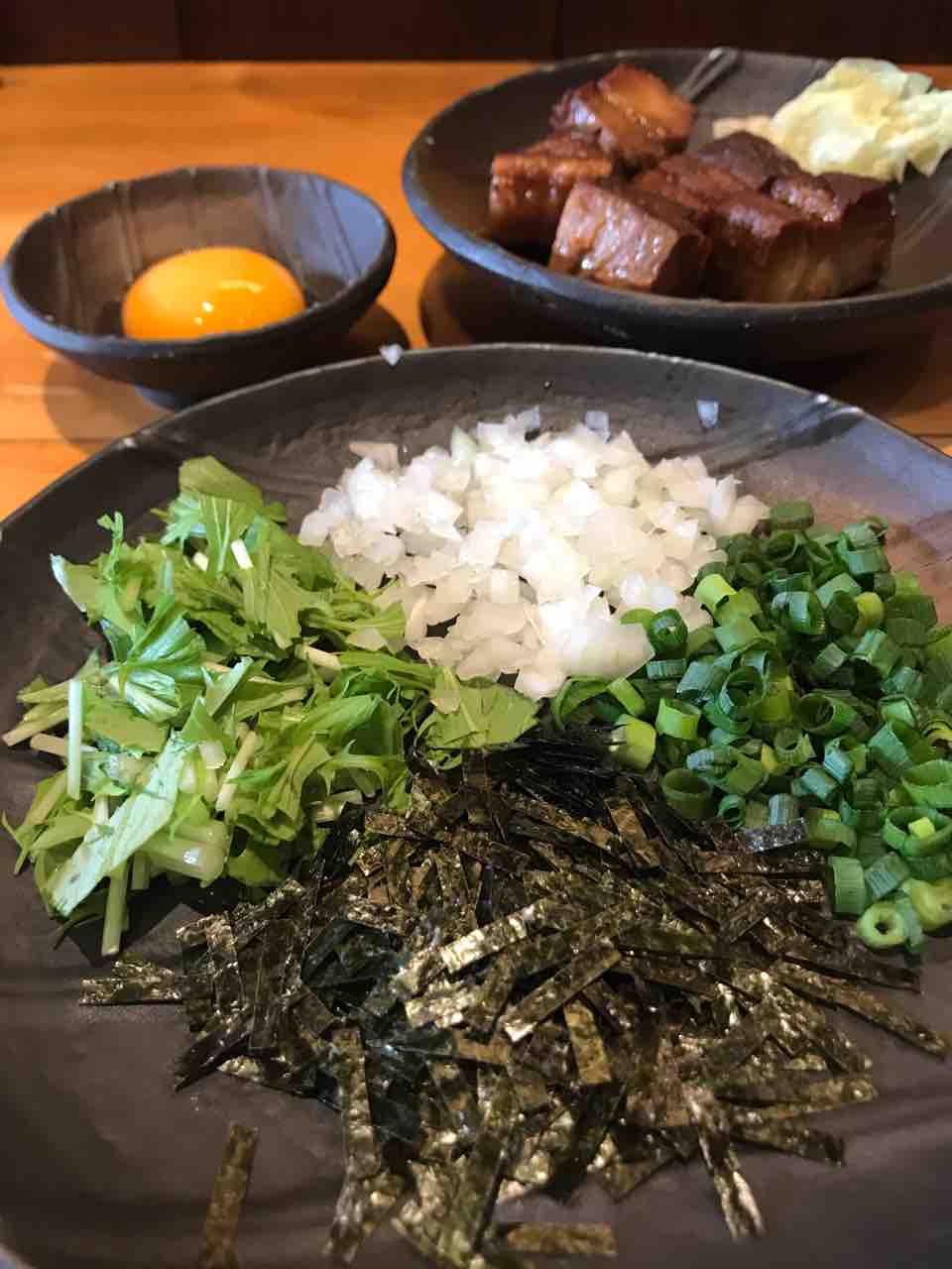 中区新津町の まぜそば いっとく さん 2 食材調達人 中区新津町の まぜそば いっとく さん 2 食材調達人