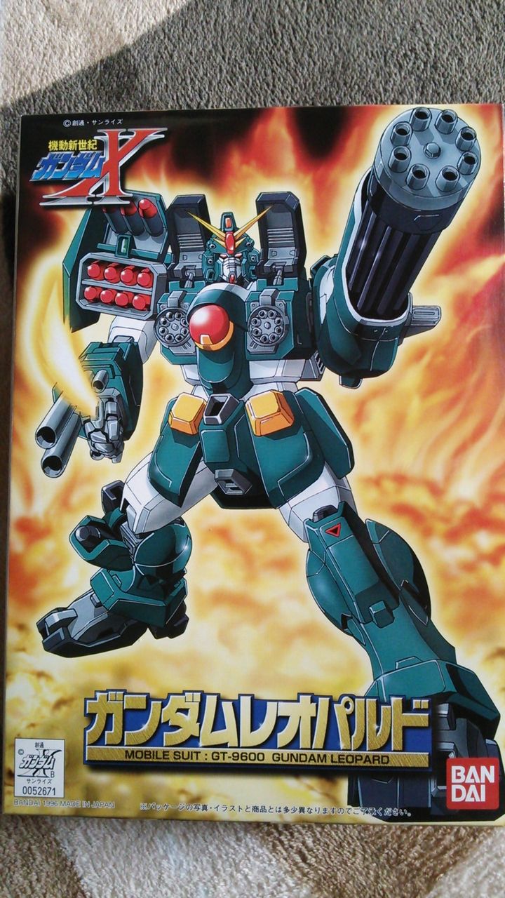 旧キット ガンダムレオパルド 素組みレビュー どっかの工房 Re