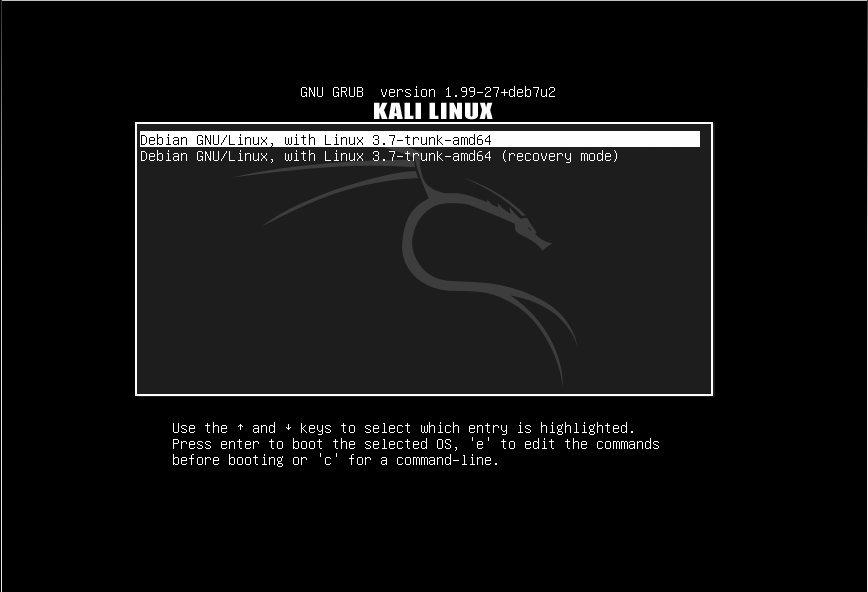 Kali Linux を使ってみる まだプログラマーですが何か