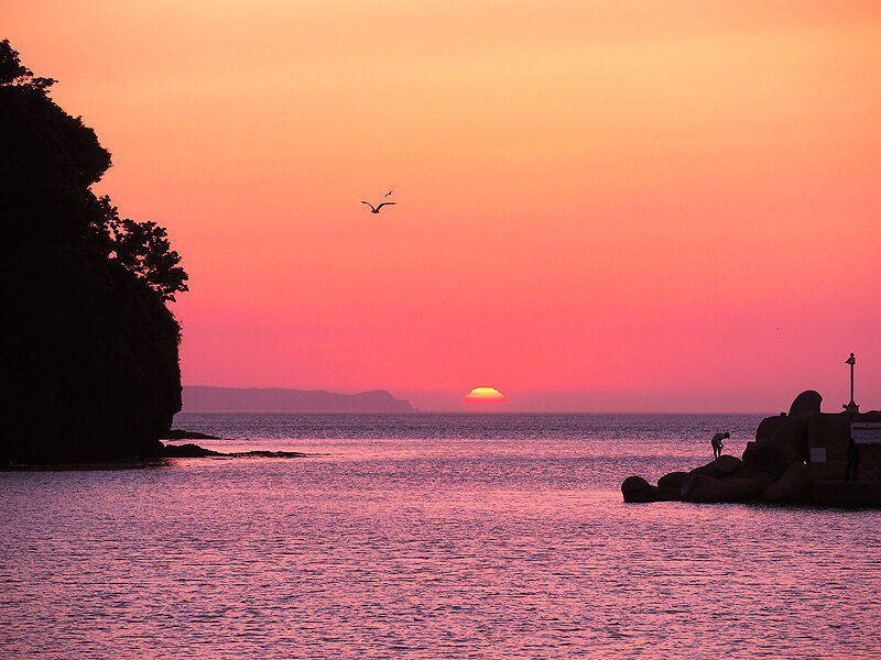 夕日】6～7月は水平線に見える絶景の夕日スポット！小樽市の隠れた秘境