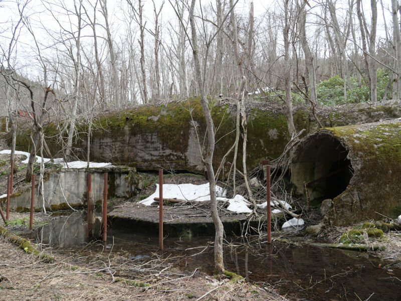 炭鉱】日本近代土木遺産に認定されている大正時代のレンガ建造物も残る