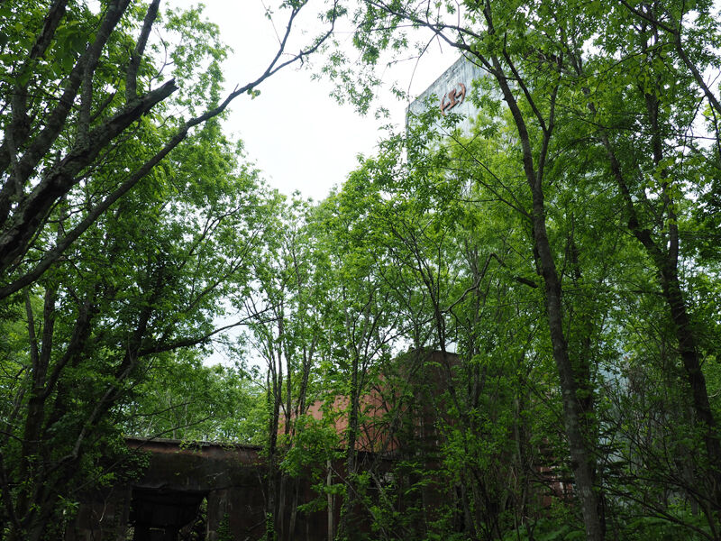 炭鉱】羽幌炭鉱のシンボル！高さ39.4mの巨大な施設。創業時の