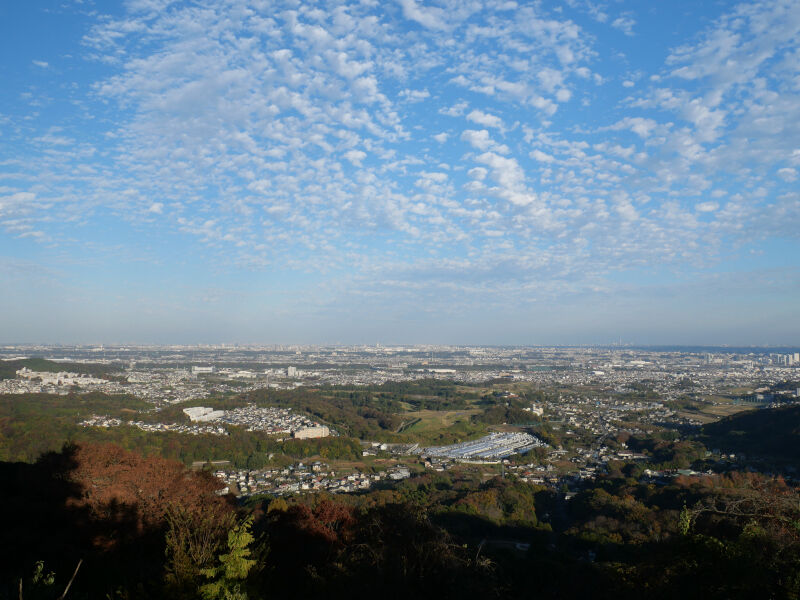 【神奈川県厚木市】すっきりと晴れた日はスカイツリーや筑波山も見える絶好の展望スポット（白山ハイキングコース） : 北海道よりみち話 ～ 北海道 ...