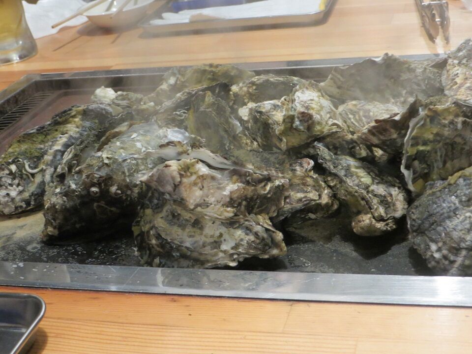 さぬき市カキ焼き横丁で牡蠣を味わいました さぬきの中心から日々を語る