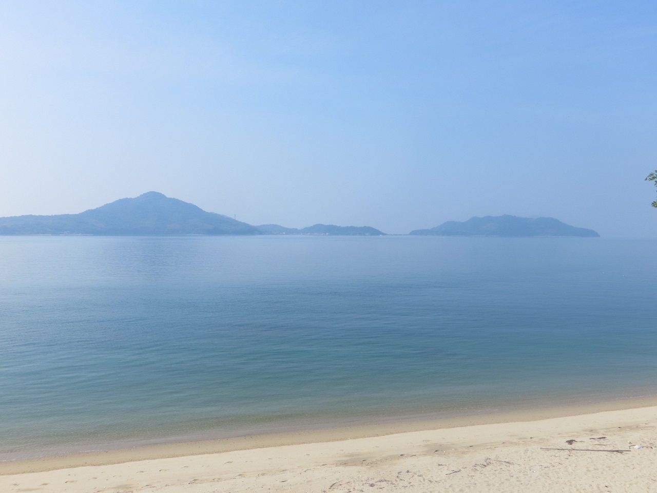 庄内半島の楠浜海水浴場跡 さぬきの中心から日々を語る