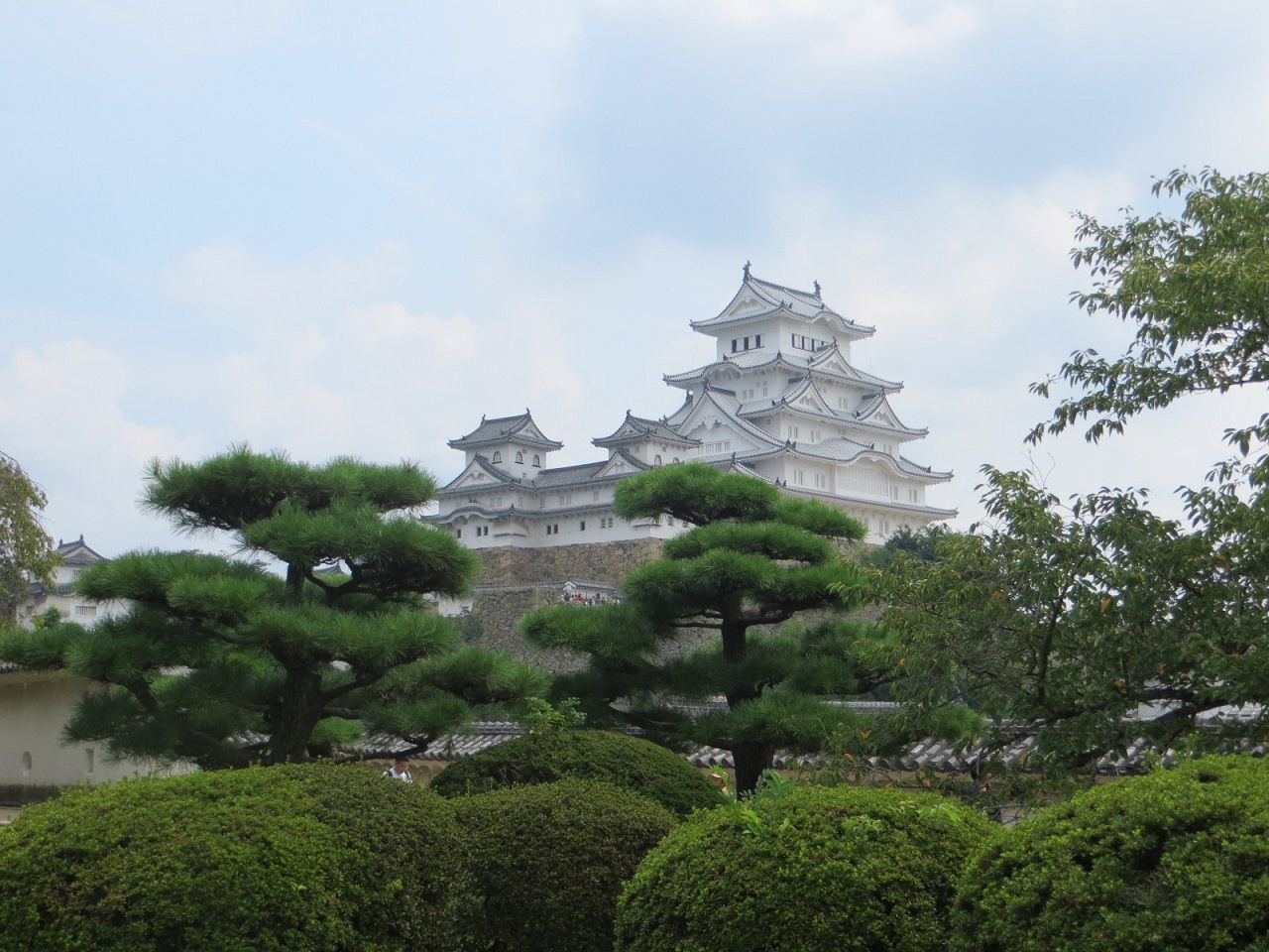 絶景の西の丸からの姫路城天守閣 さぬきの中心から日々を語る