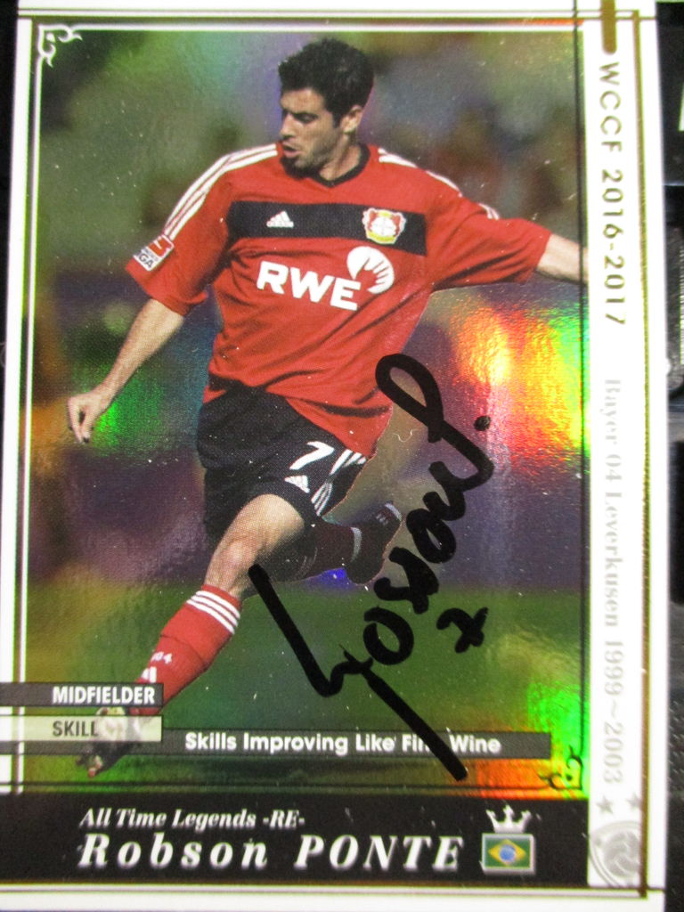 Wccf 雑記 直筆サイン入りatle Re ポンテ いまが蹴りドキッ Wccfblog