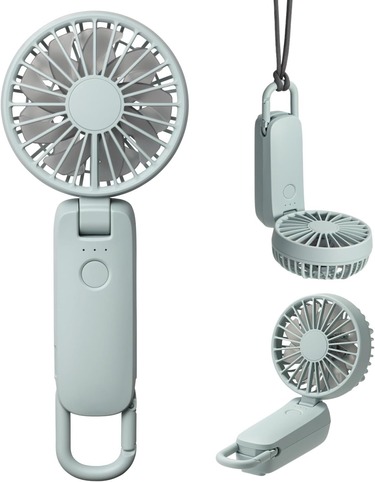 Amazon_RHYTHM HandyFan2026 Silky Wind Mobile 4 Blue 9ZF042AZ04