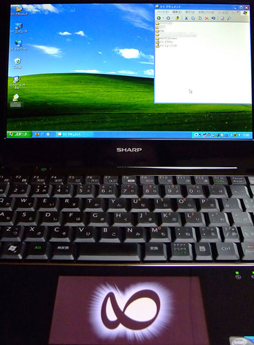 PC-NJ70A installed Windows XP