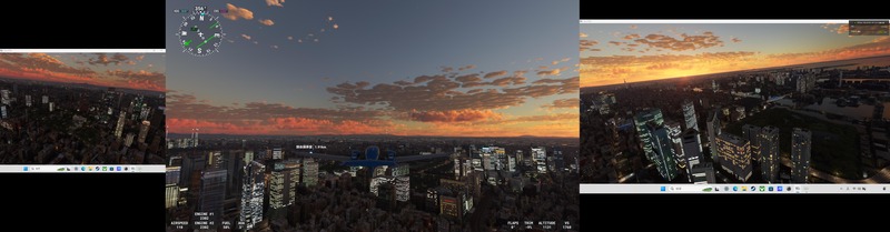 MSFS2020_202401_40TripleDisplayTOKYO