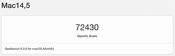 M2MaxMacBookPro44GeoBenchCompute_M2Pro