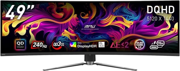 Amazon_MSI QD-OLED MPG 491CQPX