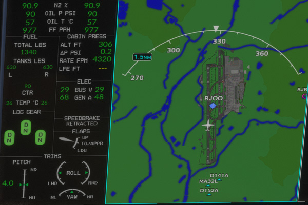 MSFS2024_DLSS45_24HJET_Climb500_TAA_MFD