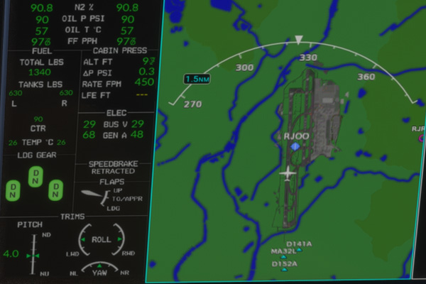 MSFS2024_DLSS45_25HJET_Climb500_K_MFD