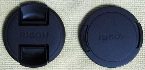 GXR A12 28mm Lens Cap & 50mm Lens Cap