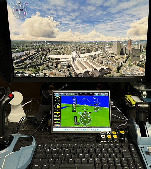 MSFSwith2ndScn28USBDisplayExternalView