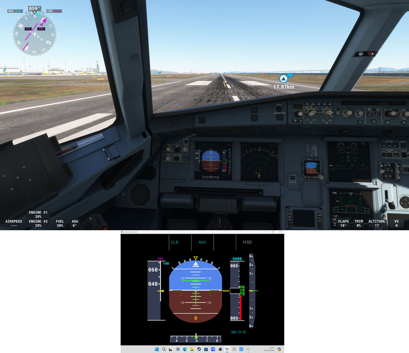 MSFS2020_202403_04DualScreenInstrumentA320