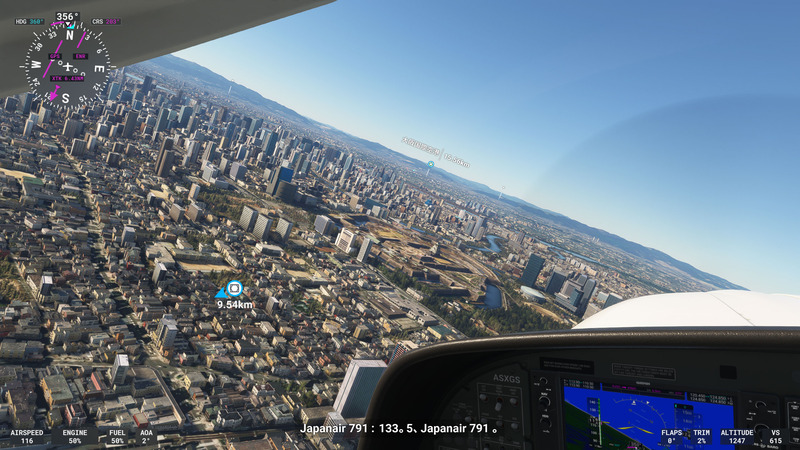 MSFS2020_202402_103OsakaWowOsakaCastle