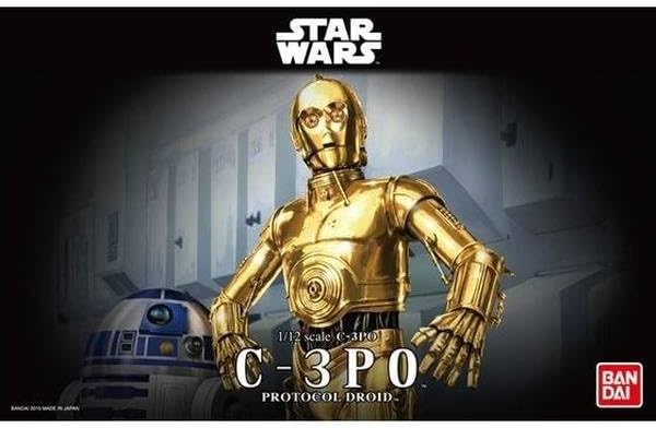 Amazon_BANDAI C-3PO 1-12 Plastic Model
