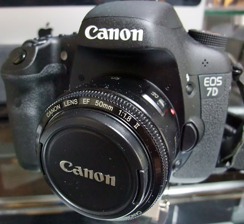 EOS7D with EF50mm F1.8II