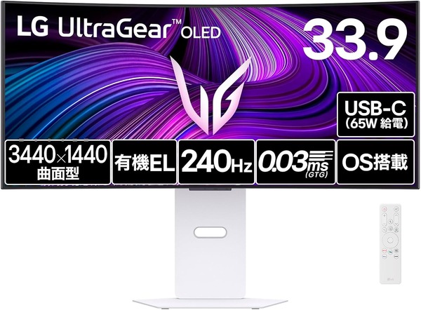 Amazon_LG UltraGear OLED 34GX90SA-W
