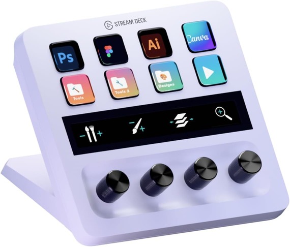 Amazon_Elgato Stream Deck Plus White
