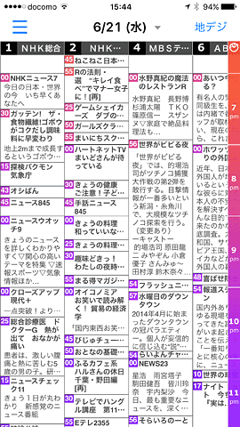 このままだと テレbing が Ios 11で使えなくなるかもなので 新しいテレビ番組表アプリを試してみた 前編 Tedious Days More 3